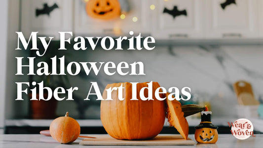 My Favorite Halloween Fiber Art Ideas - Wear and Woven