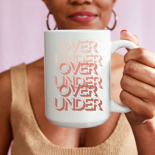 over under mug - wear and woven