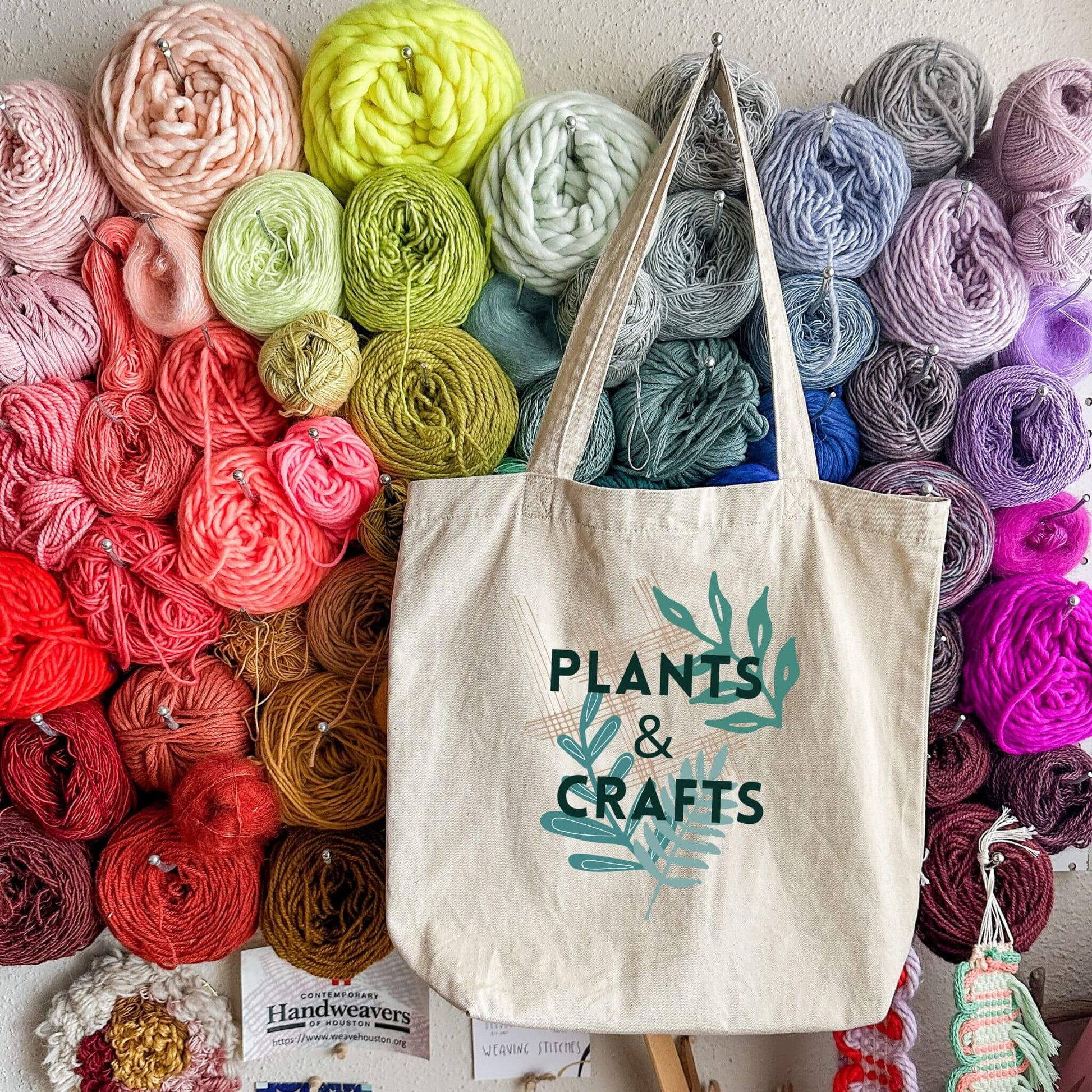 Plants and Crafts Tote Bag - Wear and Woven