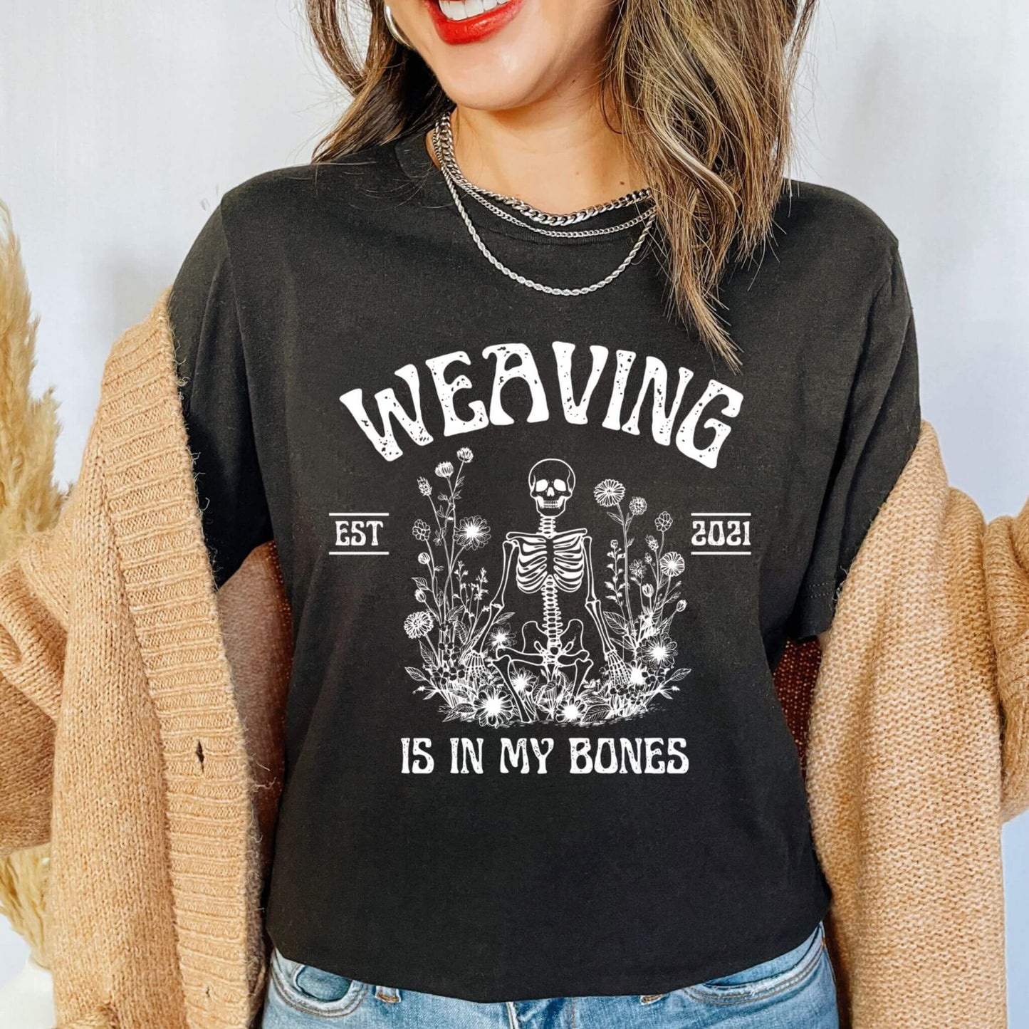 Weaving is in My Bones T-Shirt