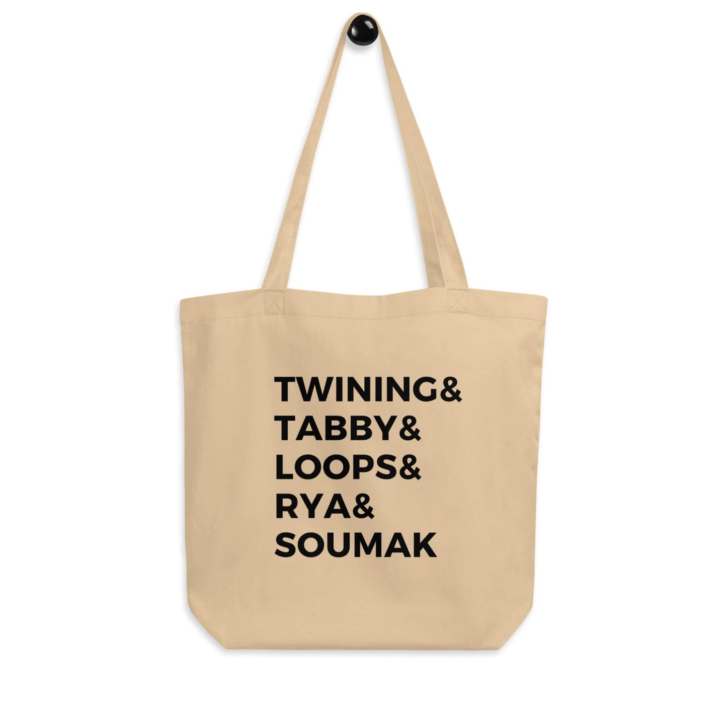 weaving stitches tote bag - wear and woven
